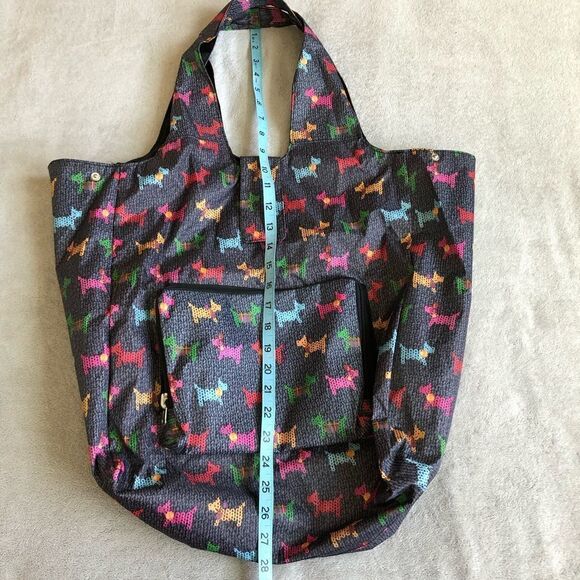 NWOT Extra Large Tote Puppy Print Tote Bag - Picture 14 of 14